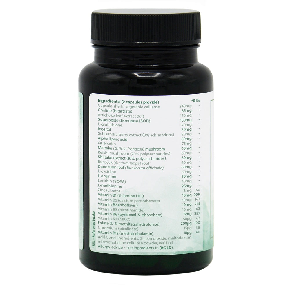 Liver Health Formula - 60 Vegan Capsules