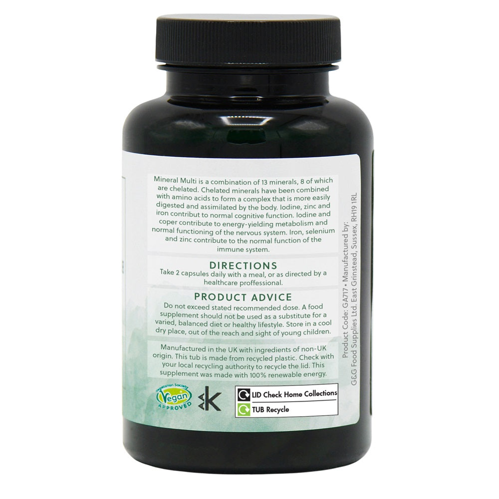Mineral Multi - 120 Vegan Capsules