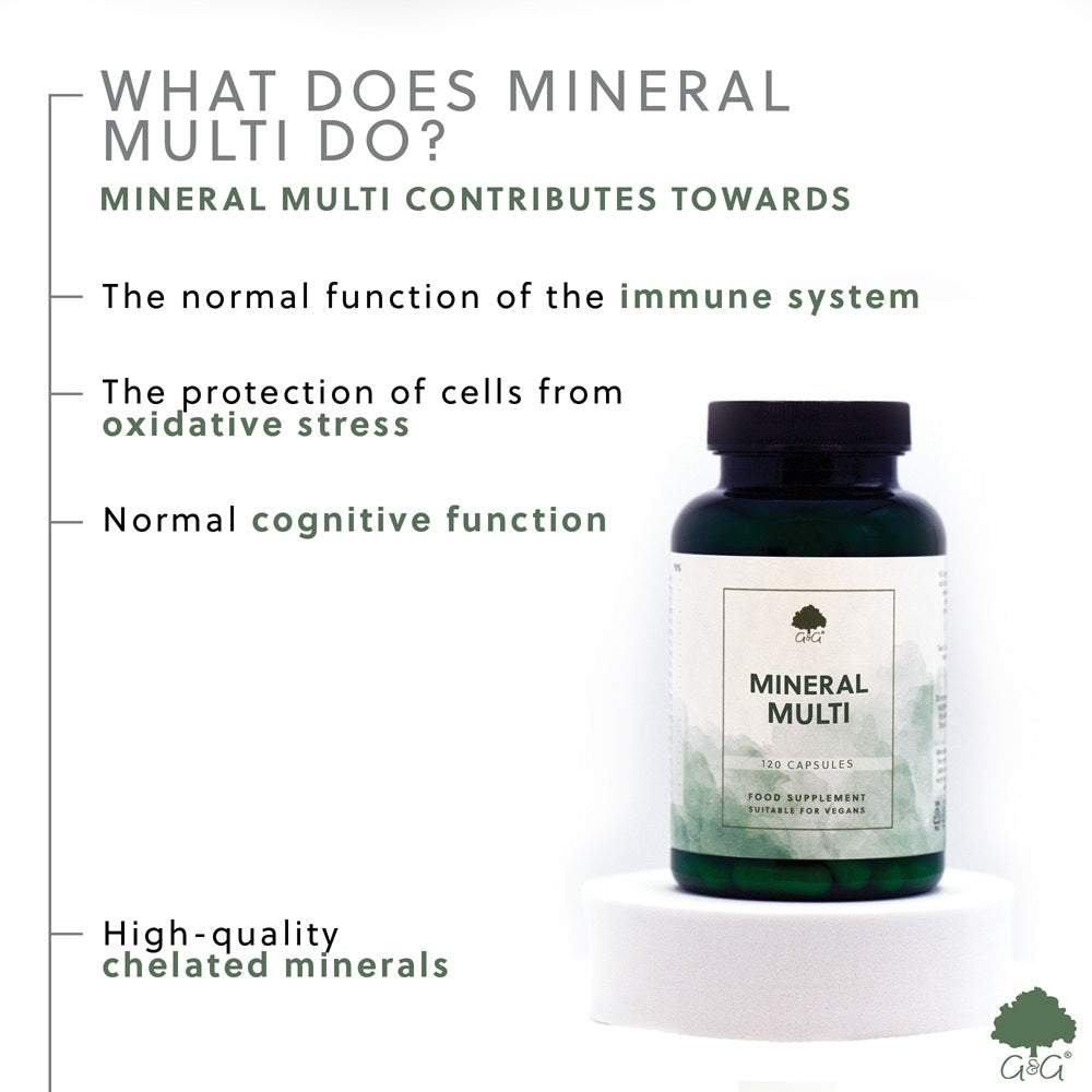 Mineral Multi - 120 Vegan Capsules