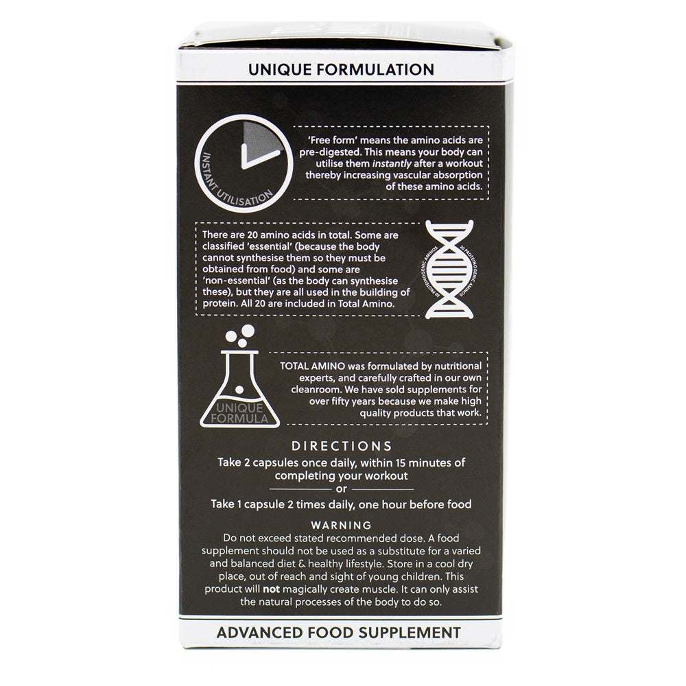 Total Amino - Full Spectrum Amino Acids - 120 Capsules