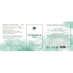 Vitamin A 5000iu - 120 Capsules