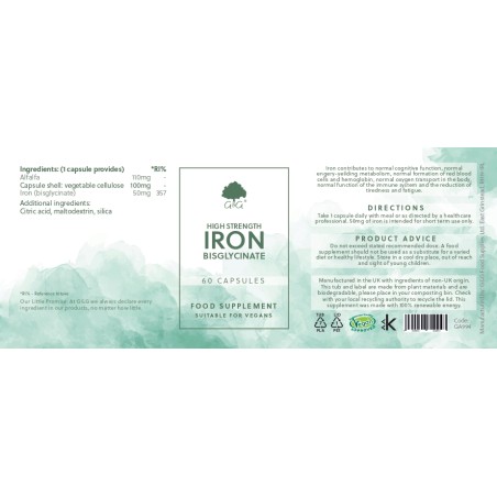 Iron 50mg - 60 Capsules