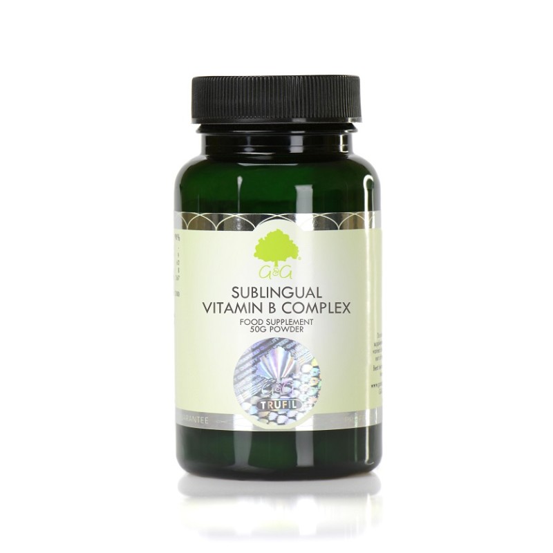 Sublingual Vitamin B Complex - 50g Powder
