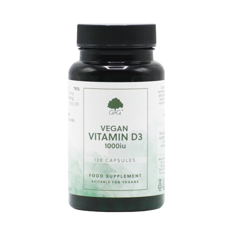 Vitamin D3 1000iu - 120 Capsules