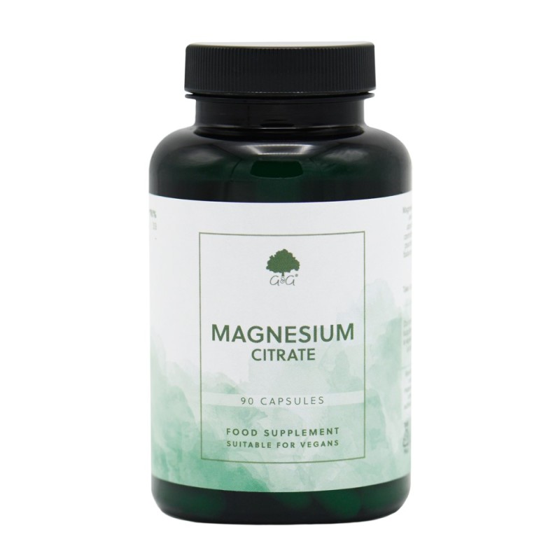 Magnesium Citrate 100 mg - 90 Capsules