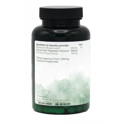 Magnesium Bisglycinate 200mg - 90 Vegan Capsules