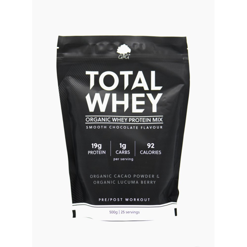 Total Whey - Органический протеин (порошок) - 500г Шоколад Total Whey - Органический протеин (порошок) - 500г Шоколад