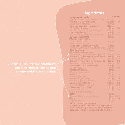 SOOV - 40+ - Daily Multivitamin - 60 Capsules