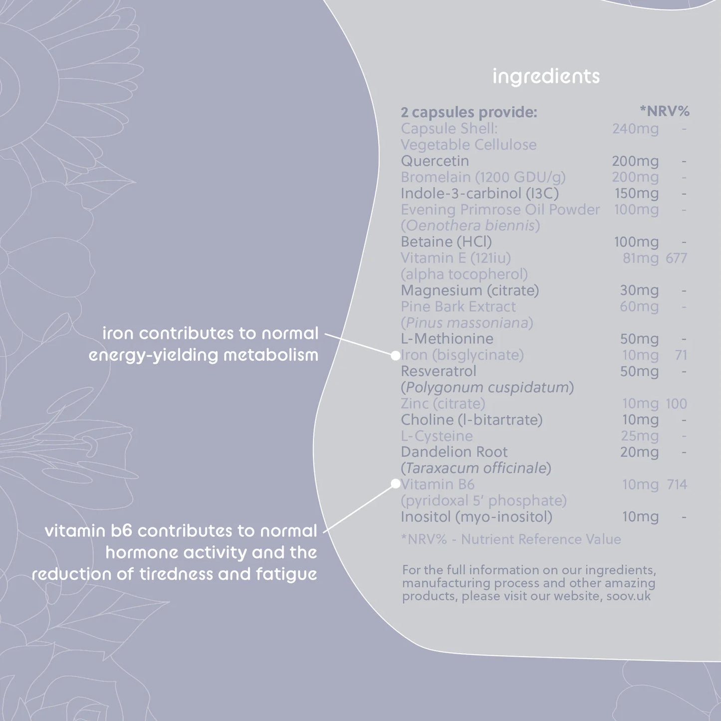 SOOV - Endo - Daily Multivitamin - 60 Capsules