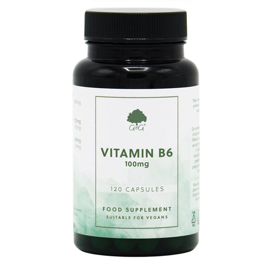 Vitamin B6 100mg - 120 Vegan Capsules