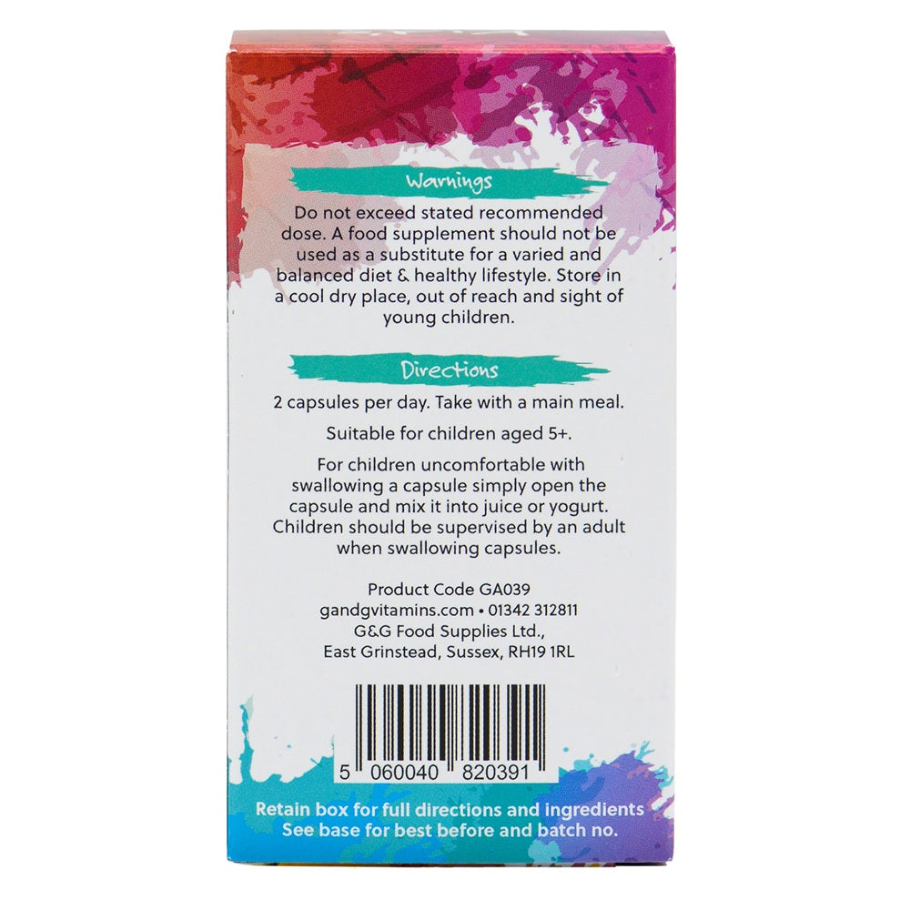 Kids Rainbow Food - 120 Children's Capsules