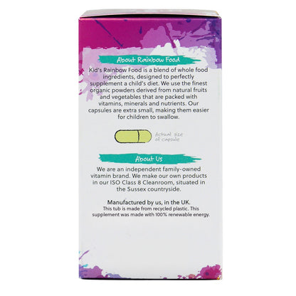 Kids Rainbow Food - 120 Children's Capsules