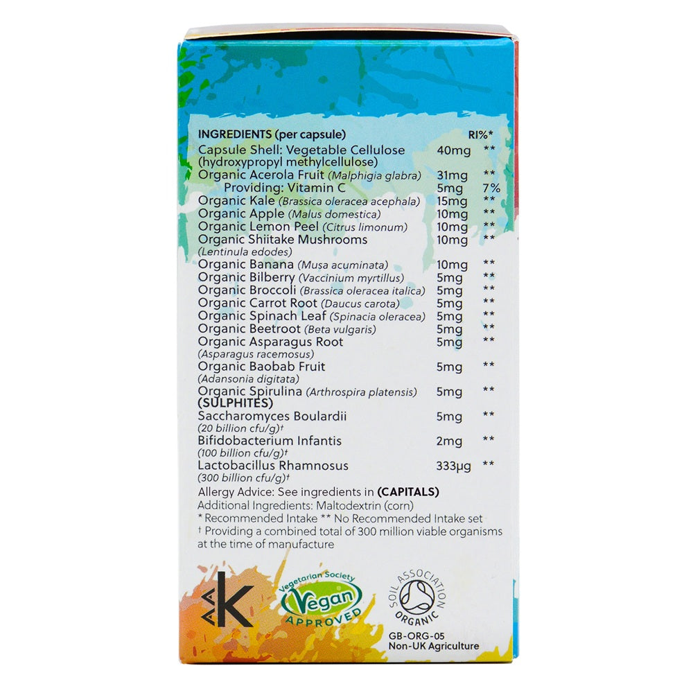 Kids Rainbow Food - 120 Children's Capsules