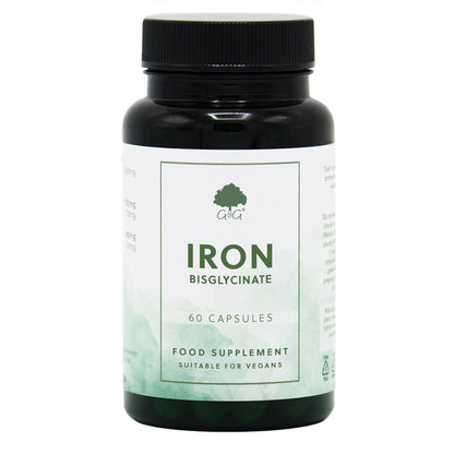 Iron Bisglycinate 20mg - 60 Vegan Capsules