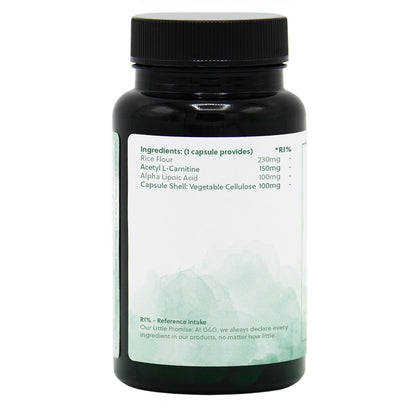 Alpha Lipoic Acid & Acetyl L-Carnitine - 60 Vegan Capsules