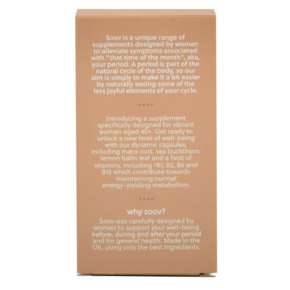 SOOV - 40+ - Daily Multivitamin - 60 Capsules