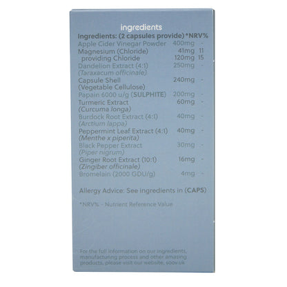 SOOV - Deflate - 60 Vegan Capsules