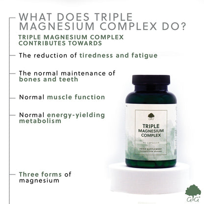 Triple Magnesium Complex - 90 Vegan Capsules