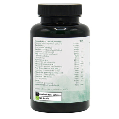 Hair, Skin & Nails - 120 Vegan Capsules