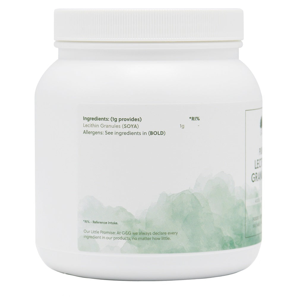 Soya Lecithin Granules - 400g of Granules