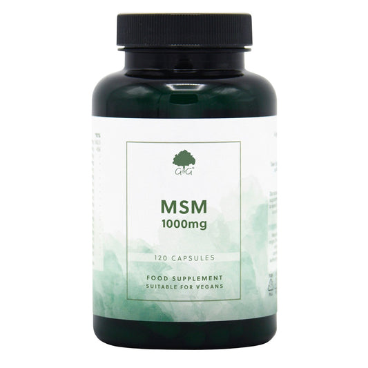 MSM 1000mg - 120 Vegan Capsules