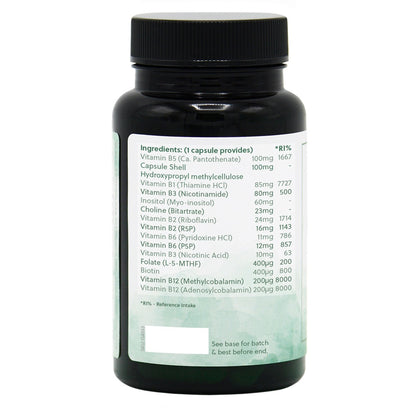 BioActive B's - B Vitamin Complex - 60 Vegan Capsules