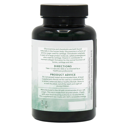 Glucosamine, Chondroitin & Vitamin C - 120 Capsules