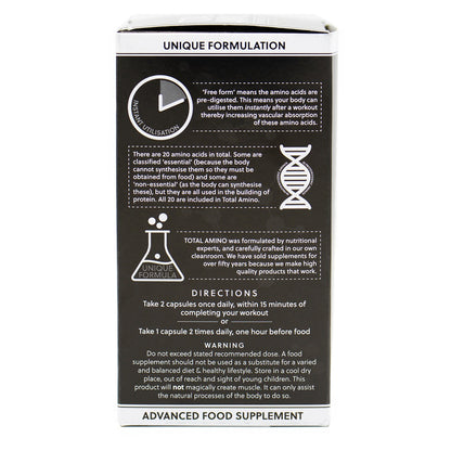 Total Amino - Full Spectrum Amino Acids - 120 Capsules